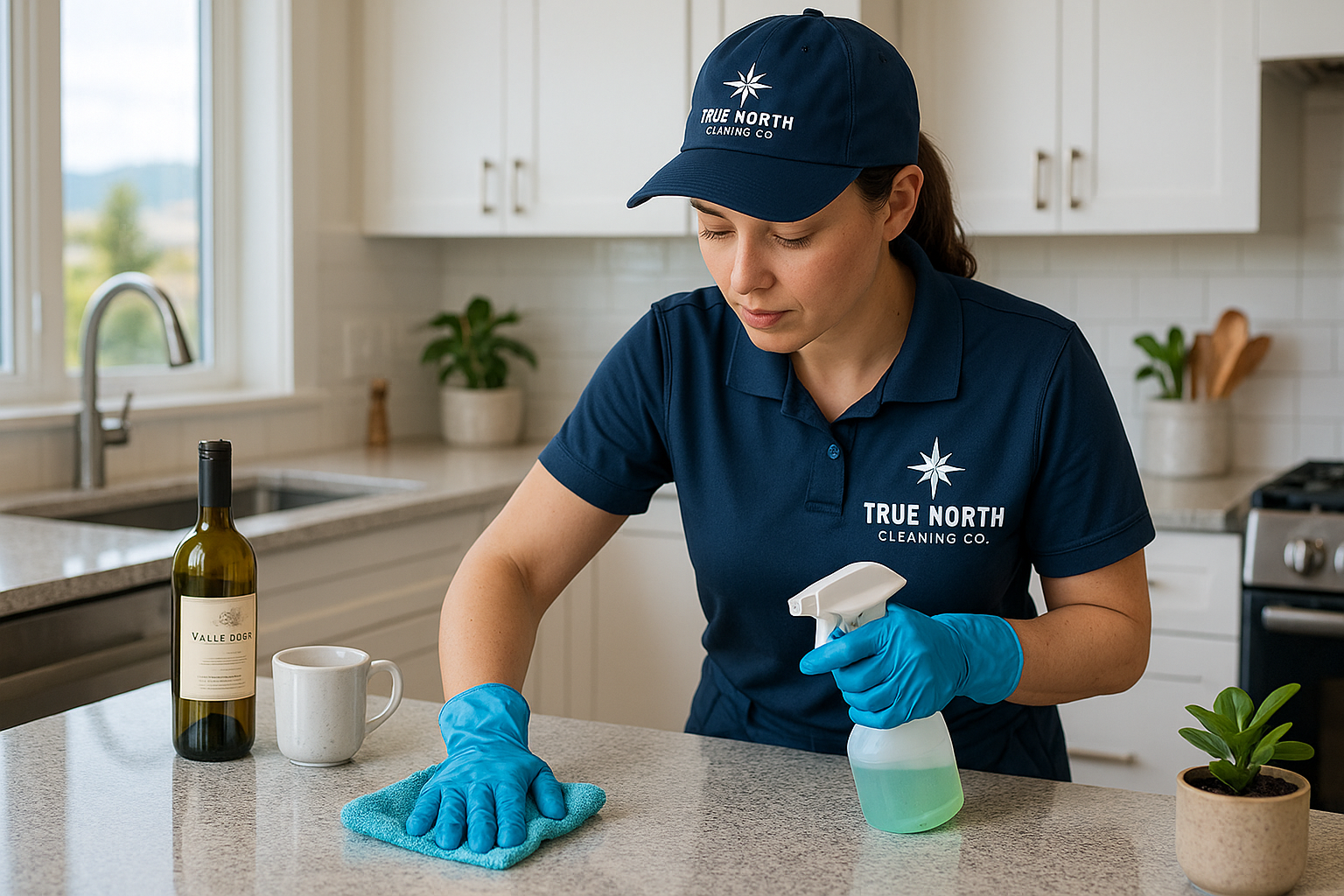 Professional kitchen cleaning service